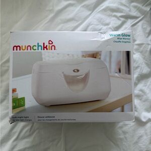 Munchkin White Wipe Warmer with Night Light